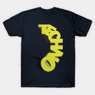 Techno Statue Yellow T-Shirt